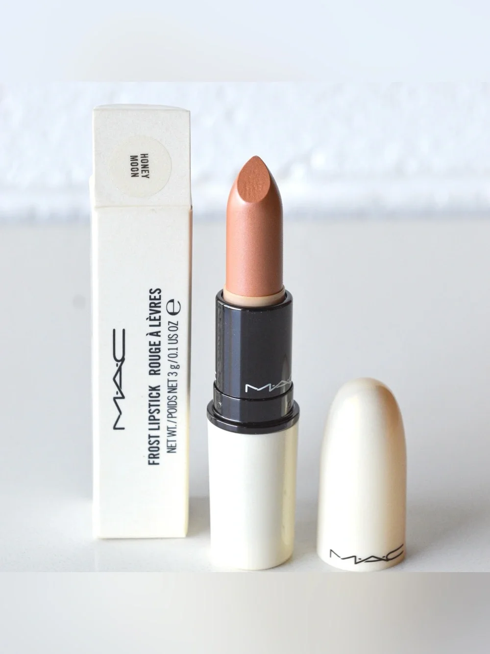 MAC Cosmetics Lipstick *HONEY MOON* Limited Edition Nude BNIB Extra Rare